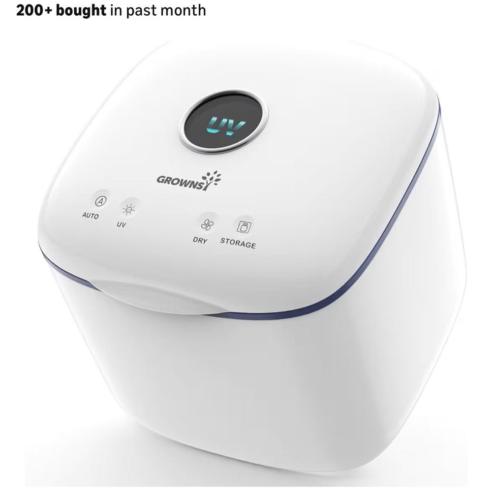 GROWNSY 4-in-1 UV Sanitizer and Dryer